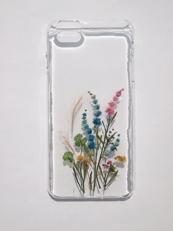 Pressed flower phone case, iPhone 6 plus
