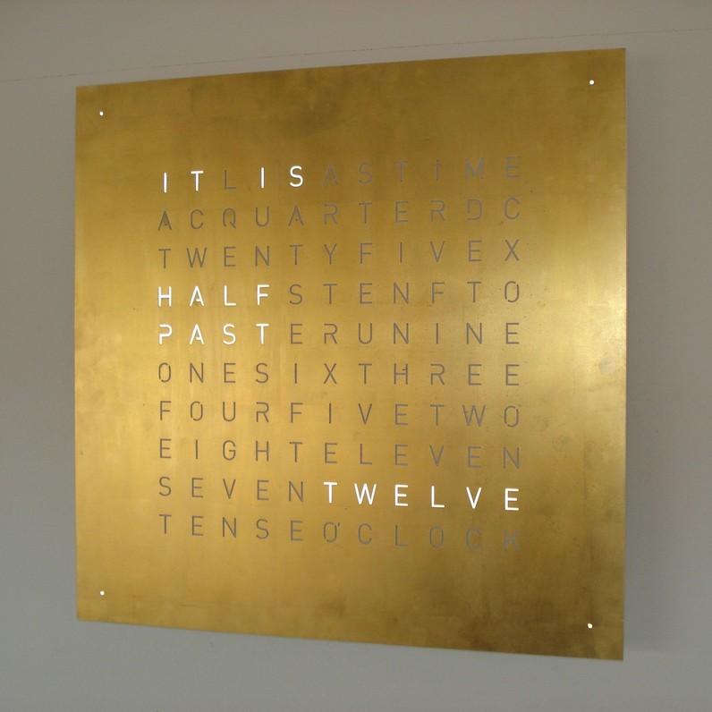 Qlocktwo Creators Edition Classic Wall Clock