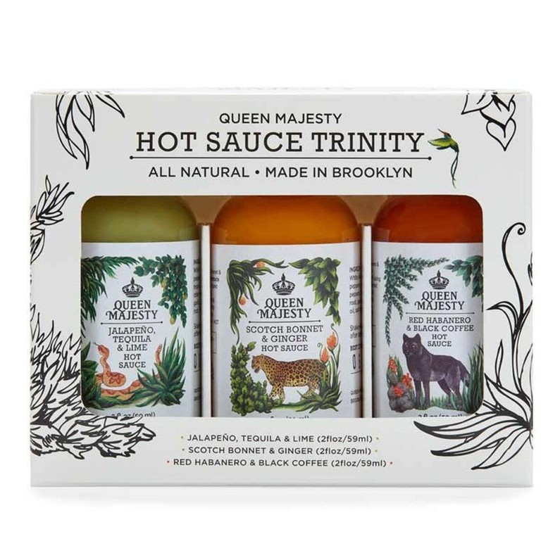Queen Majesty Hot Sauce Trinity Sampler