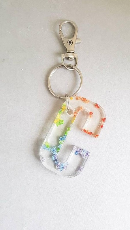 Rainbow Keyring