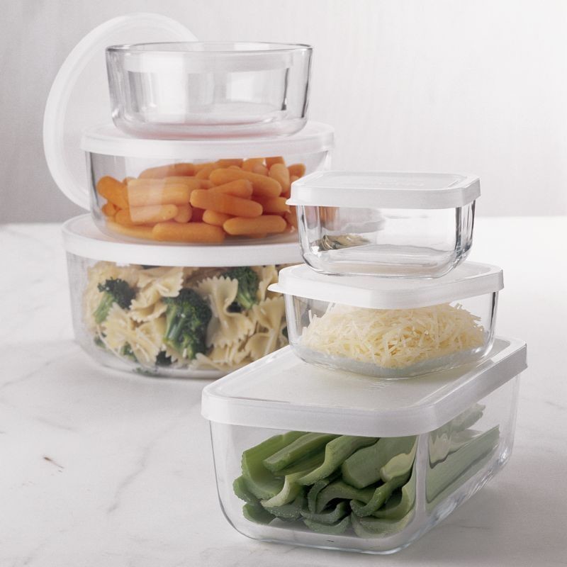 Rectangular Storage Container, Set of 3