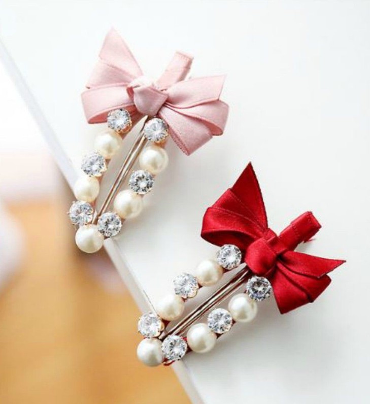 Rhinestone Hair Clips