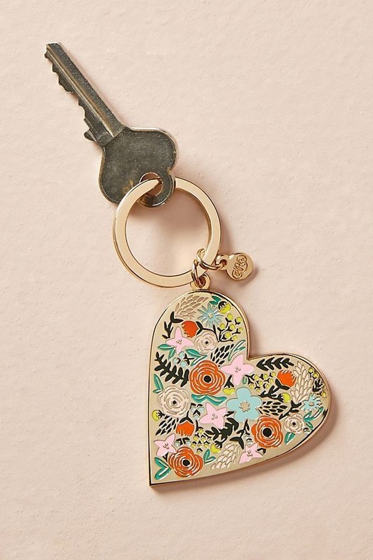 Rifle Paper Co. Enamel Keychain