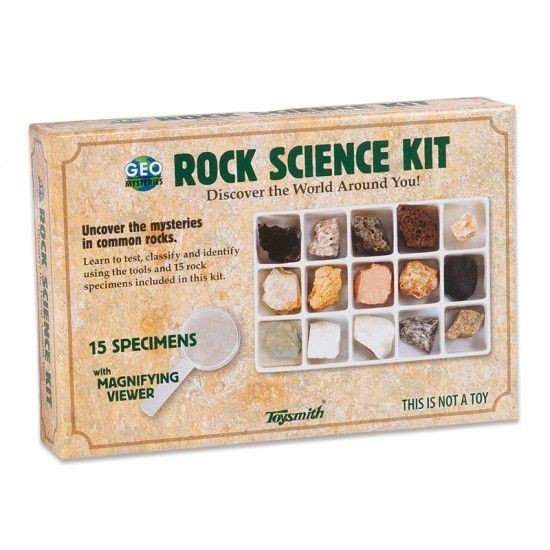 Rock Science Kit - 15 rock specimens