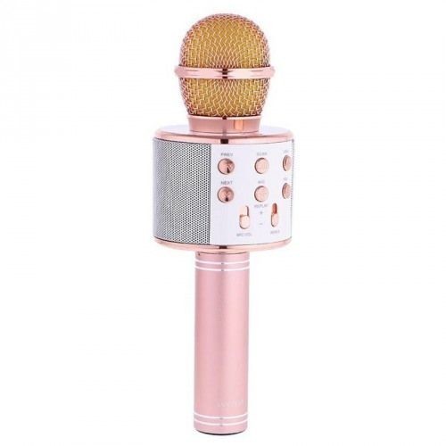 Rose Gold VIP Wireless Handheld Karaoke Microphone