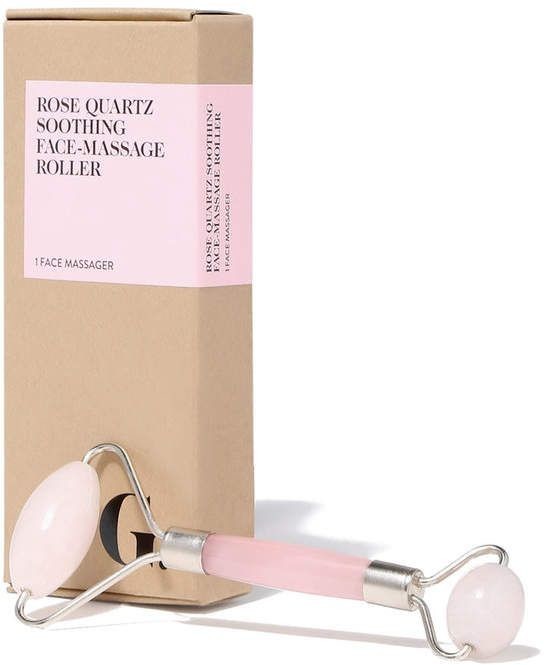 Rose Quartz Soothing Face-Massage Roller