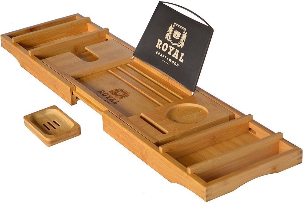 Royal Craft Wood Luxury Bathtub Caddy