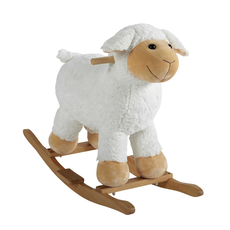 Schaukelschaf  aus Holz, H60