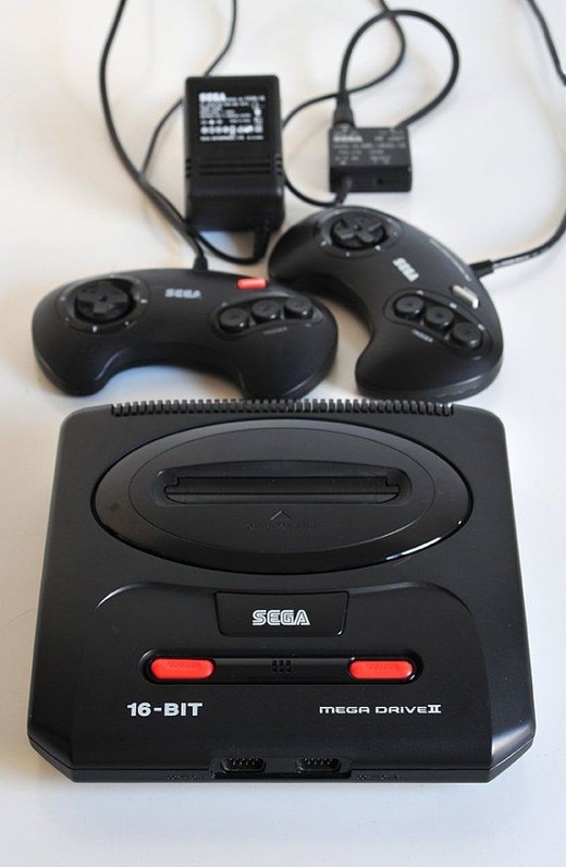 SEGA MEGA DRIVE/ video game console/ 1992