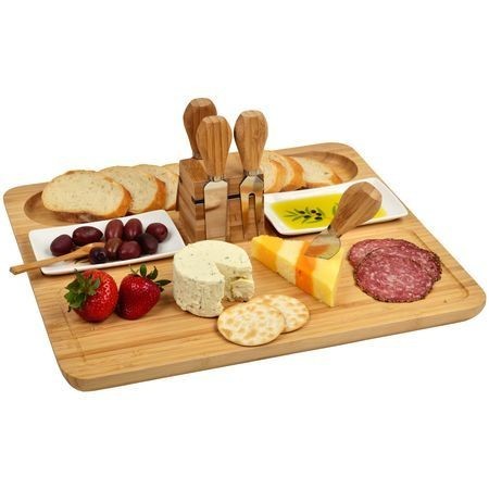 Sherborne Bamboo Cheese Board Set