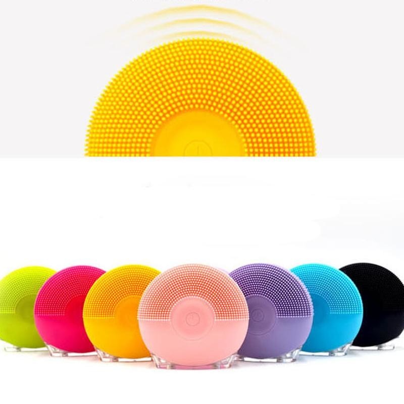 Massage brush for cleansing