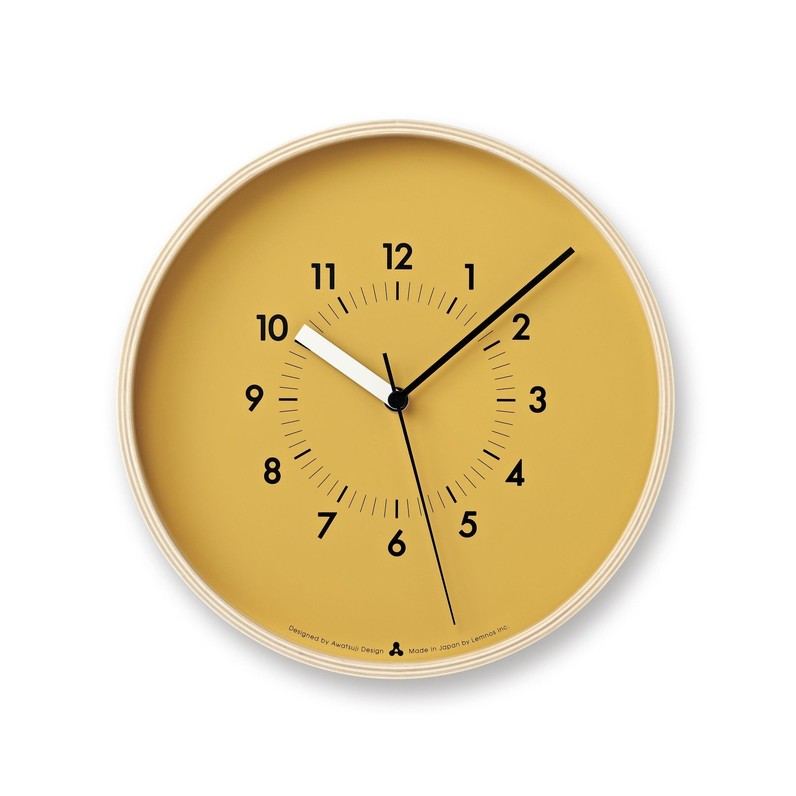 SOSO Clock in Orange design