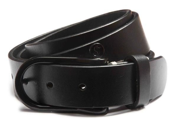 Standard Black Leather Belt