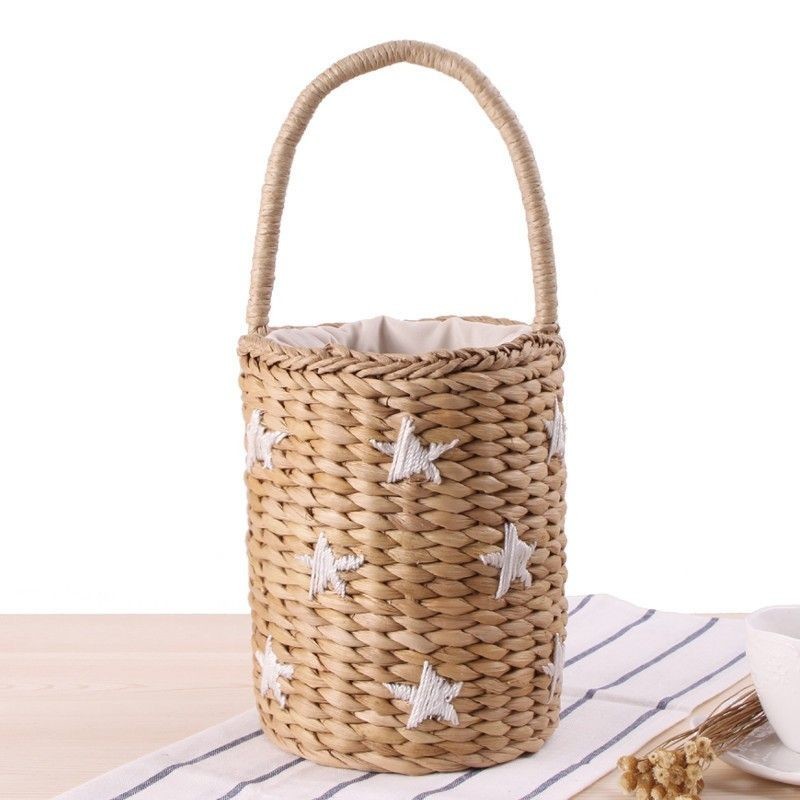 Star Straw Woven Bag