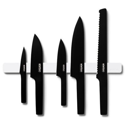 Stelton Pure Black Complete Knife Set