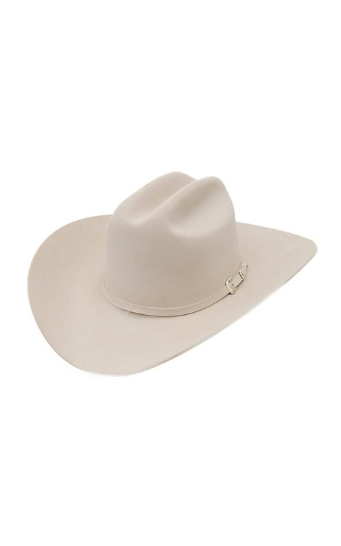 Stetson 30X El Patron Silver Belly Felt Cowboy Hat