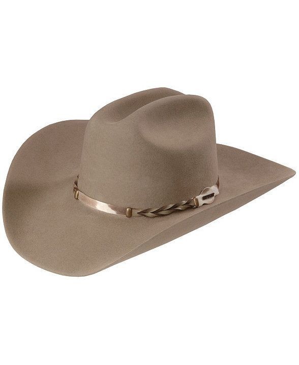 Stetson Stone Portage 4X Buffalo Felt Cowboy Hat