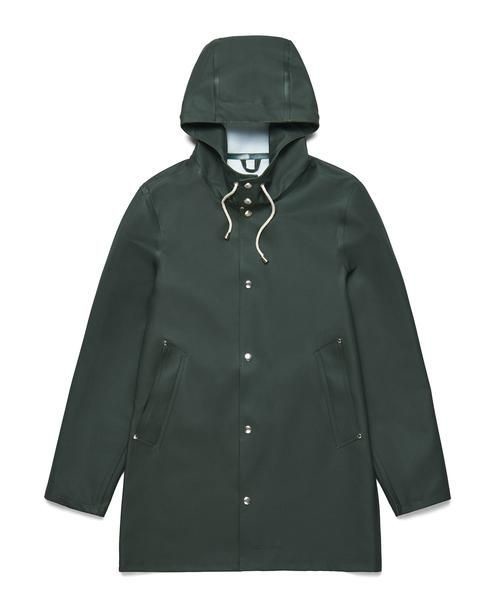 Stutterheim Stockholm Basic Raincoat Green