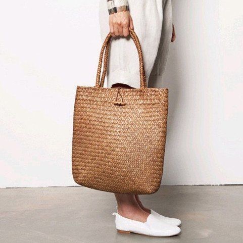 Stylish Beach Big Straw Woven Tote