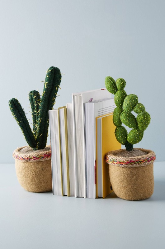 Succulent Bookend