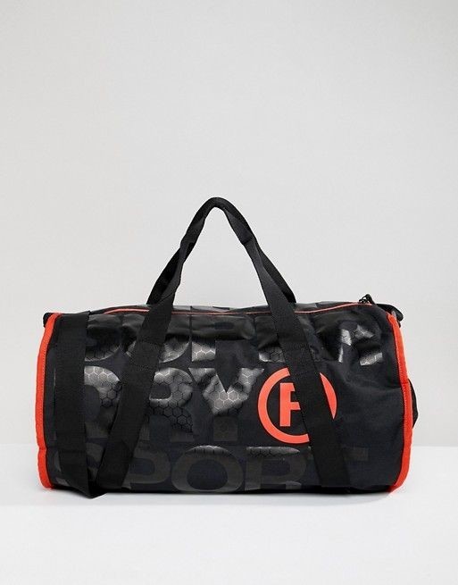 Superdry Sport xl barrel bag in black