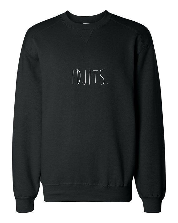 Supernatural Bobby Singer Idjits  Sweatshirt