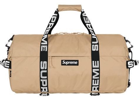 Supreme Duffle Bag (SS18) Tan