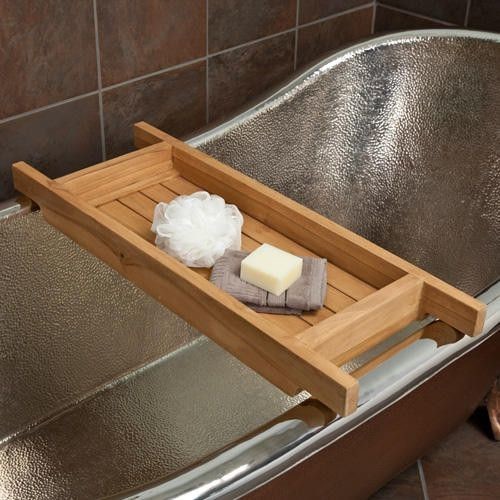 Teak Tub Caddy