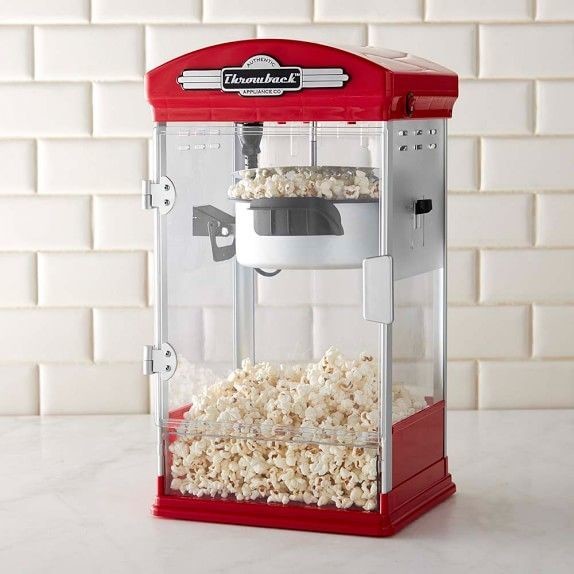Throwback Movie Theater Popcorn Maker