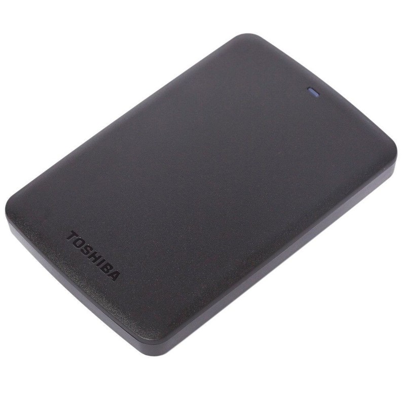 Toshiba black 320GB Portable External Hard Drive