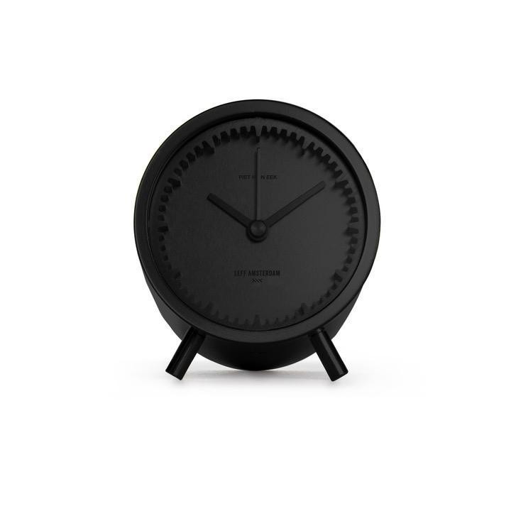 Tube, black desk clock.