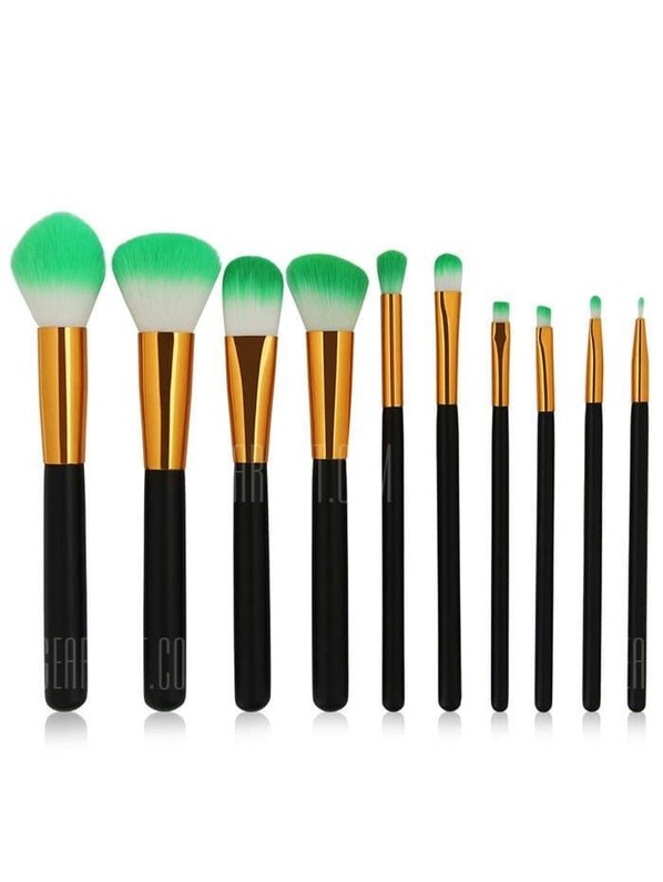 Two Tones Bristles Makeup Brush Set