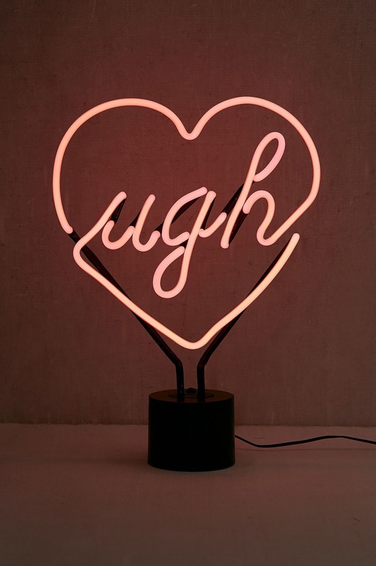 Ugh Neon Sign Table Lamp