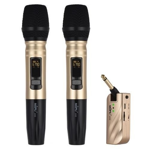 UHF Dual Frequency Wireless Handheld Microphone