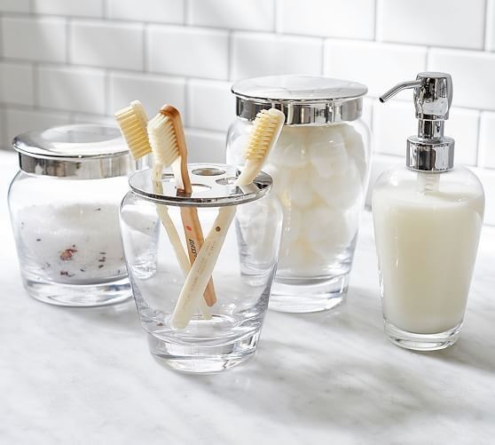 Ultimate Bath Accessories - Clear Glass