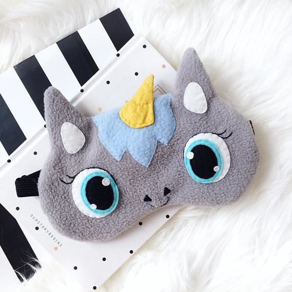Unicorn sleep mask