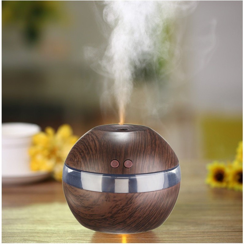 USB LED Ultrasonic Aroma Humidifier Oil Diffuser