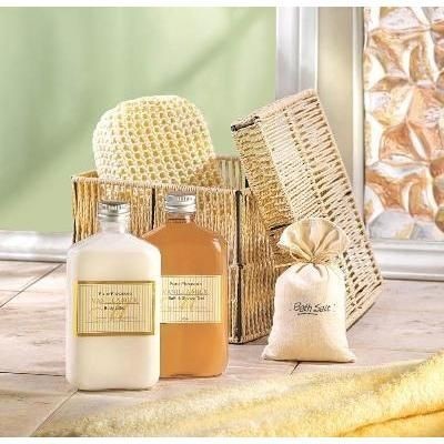 Vanilla Milk Bath & Body Gift Basket