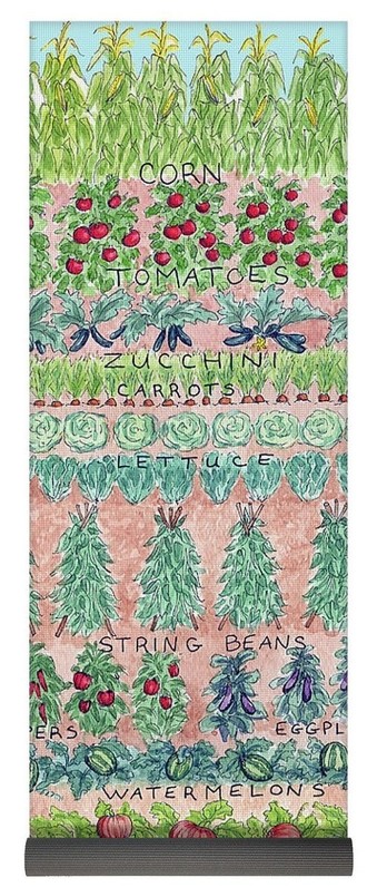Veggie Garden - Yoga Mat
