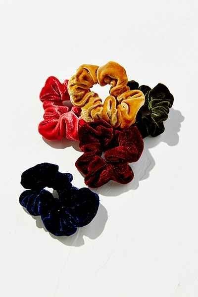 Velvet Hair Scrunchie Set