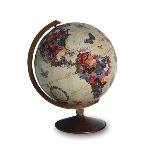Vintage Globe Art