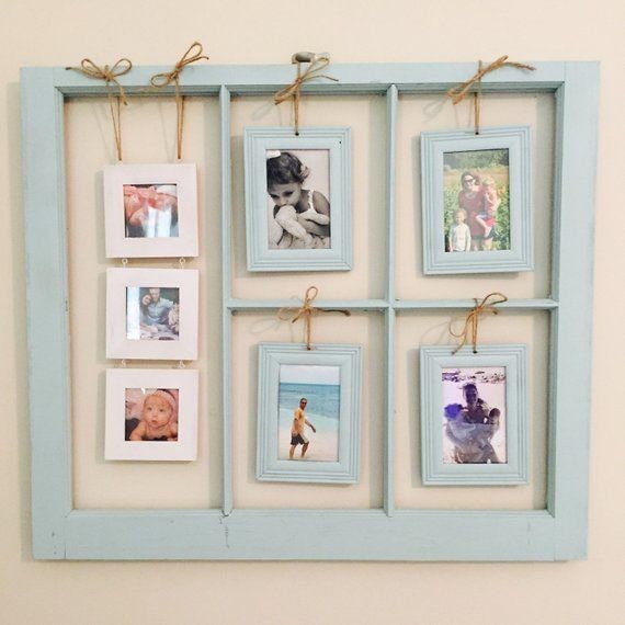 Vintage Window Picture Frame