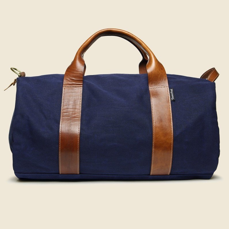 Voyager Waxed Weekender Duffle - Midnight