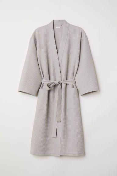 Waffled Bathrobe H&M