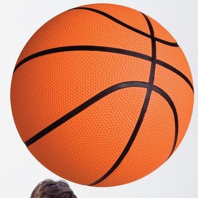Wallhogs Basketball Cutout Wall Decal