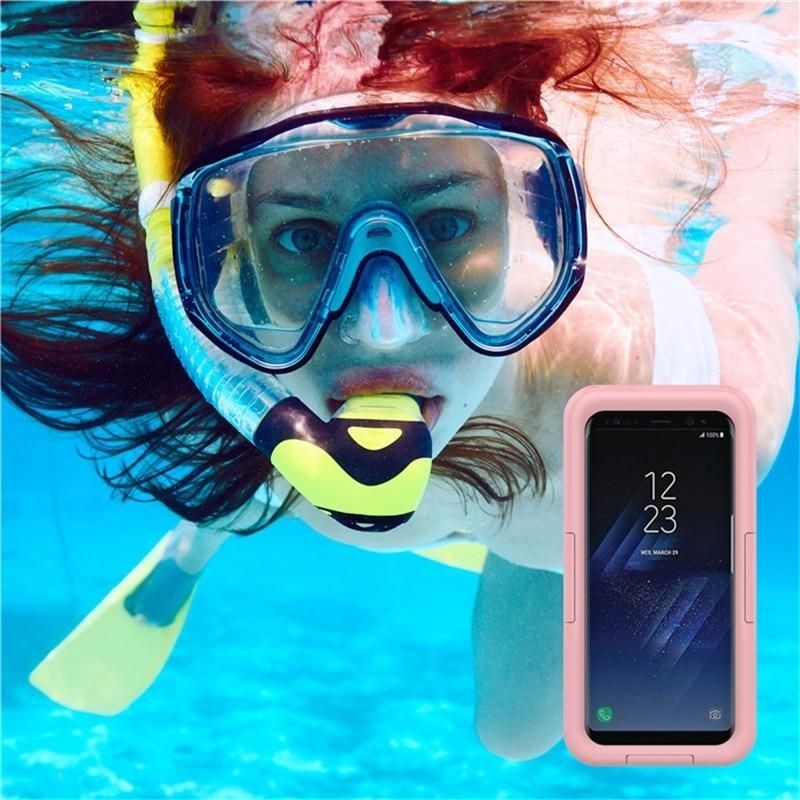 Waterproof Swimming Skiing Diving IP68 Phone Case