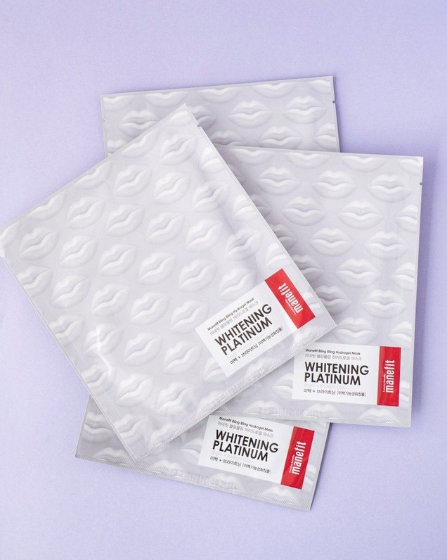 Whitening Platinum Hydrogel Mask Set