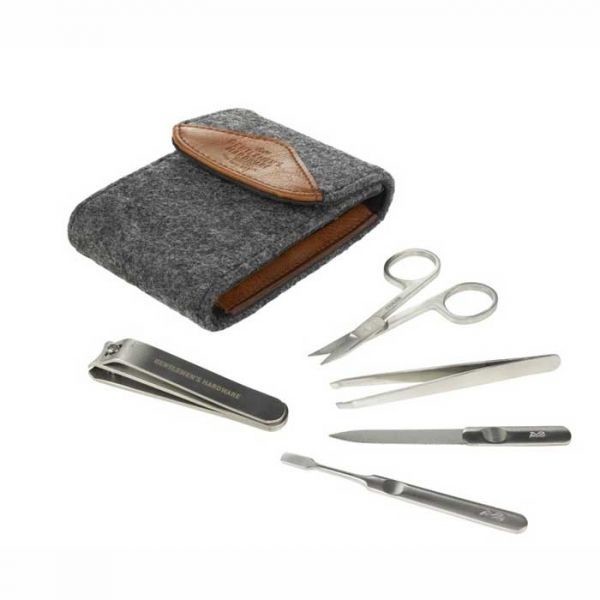 Wild & Wolf Manicure Set Silver