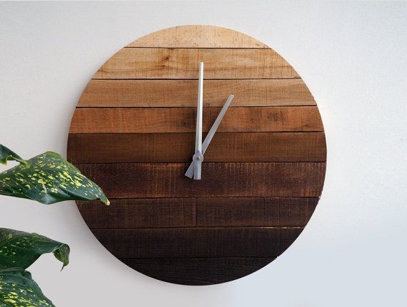 Wood Wall Clock