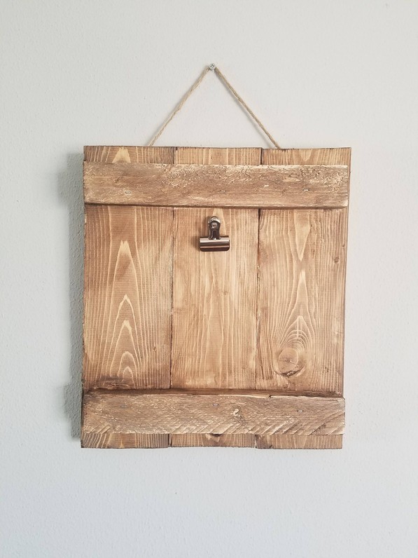 Wooden Farmhouse Rustic Picture Frame